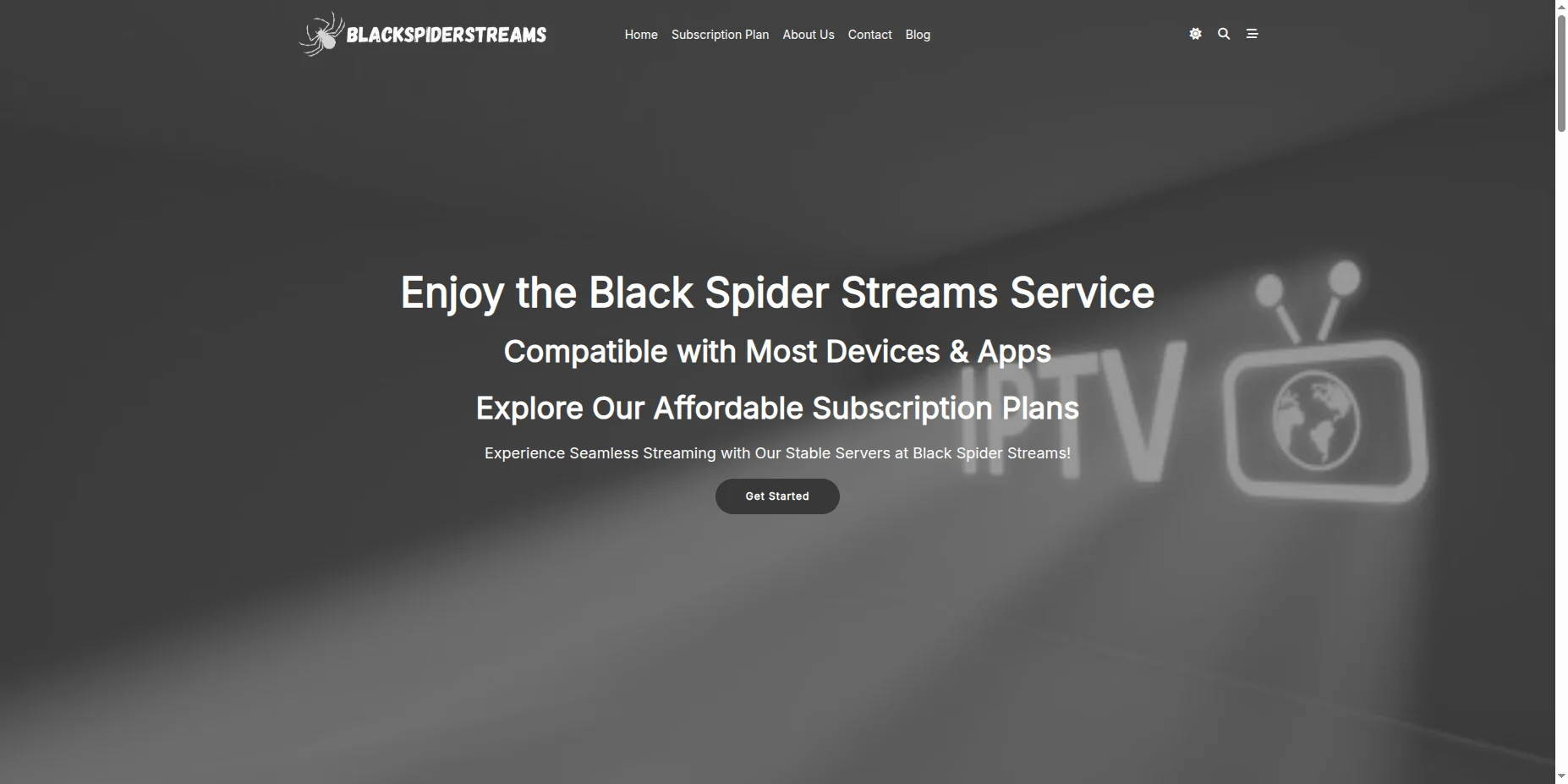 BlackSpider Streams